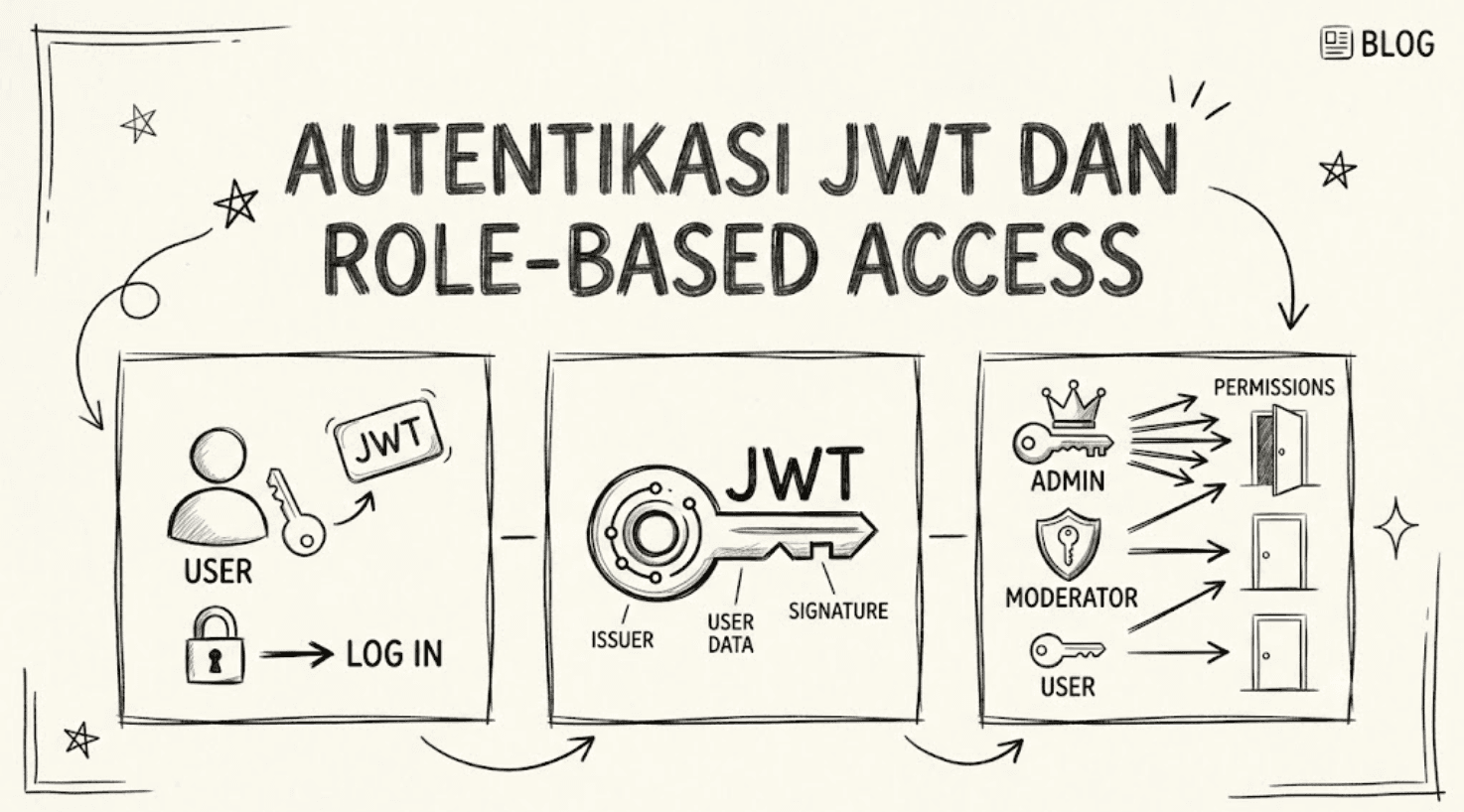 Panduan Autentikasi JWT dan Role-Based Access di Node.js