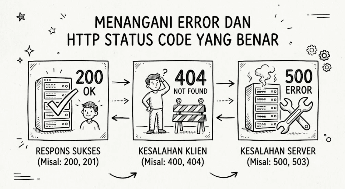 Cara Menangani Error dan HTTP Status Code yang Benar